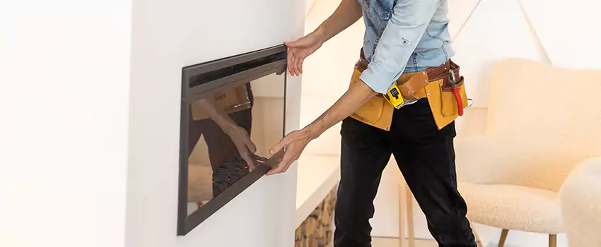 Metal Fireplace Installation in Prairieville, Louisiana