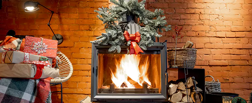Travis Industries Linear Gas Fireplace Installation in Prairieville, Louisiana