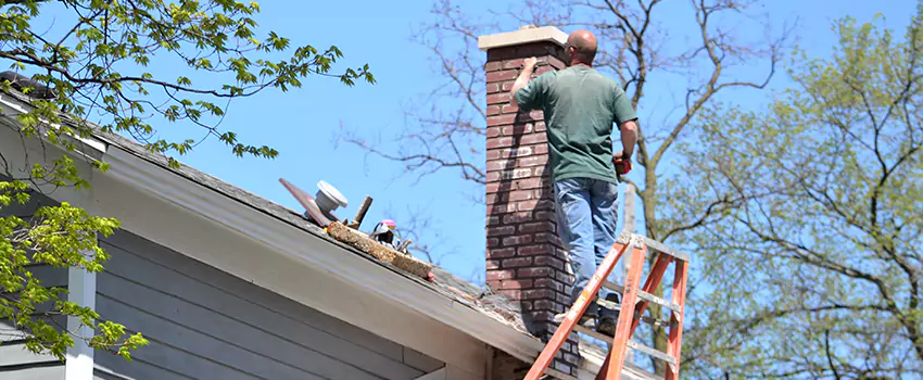 Vinyl and PVC Chimney Flashing Installation in Prairieville, LA