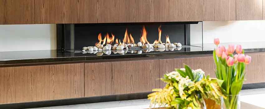 Double-height Fireplace Design Refurbishment in Prairieville, Louisiana
