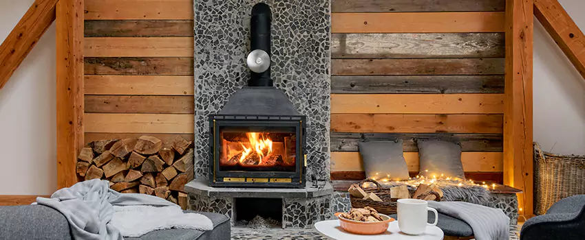 Thelin Hearth Products Direct Vent Gas Stove Fireplace Inspection in Prairieville, Louisiana